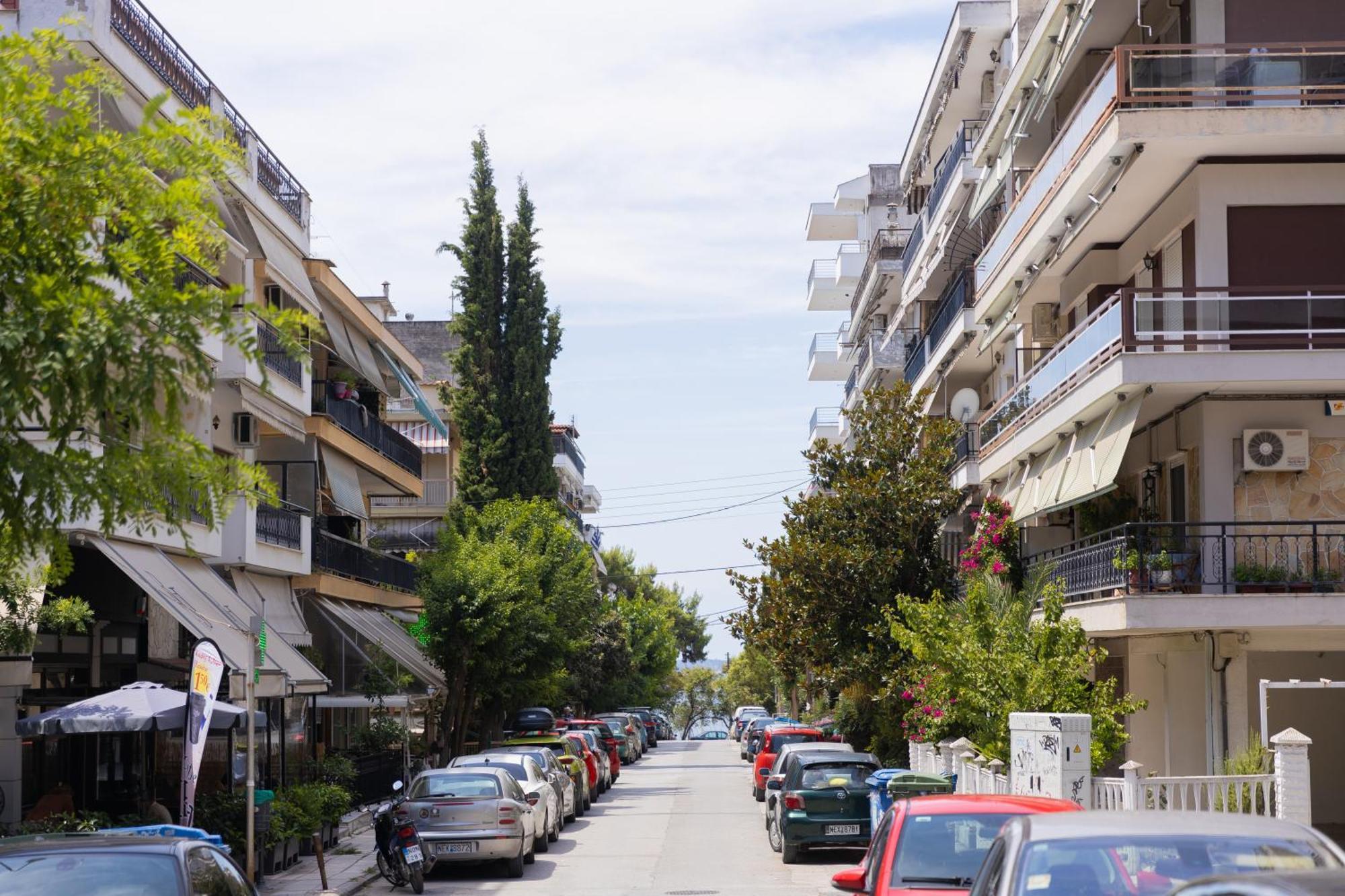 Ferienwohnung Le Plaza Thessaloniki Exterior foto